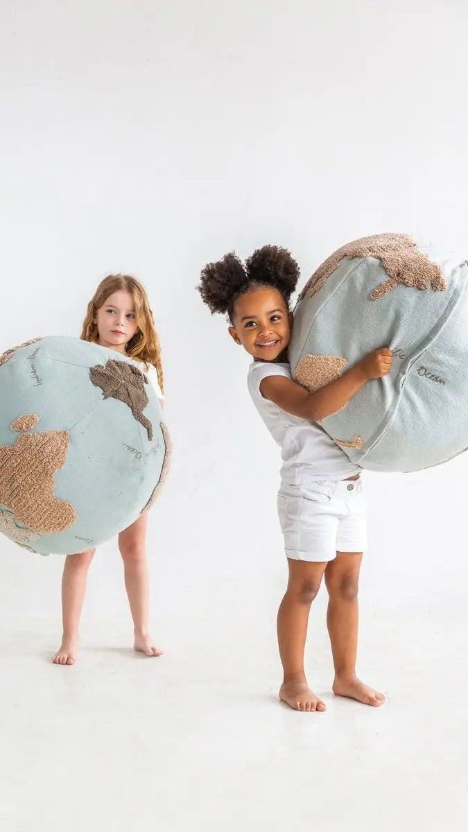 LORENA CANALS - Pouf Carte Du Monde