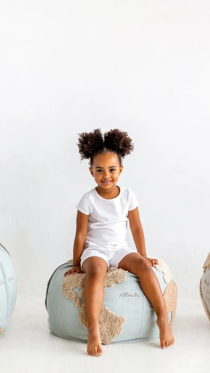 LORENA CANALS - Pouf Carte Du Monde