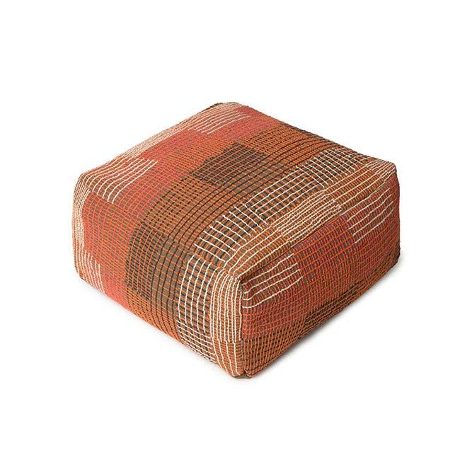 LORENA CANALS - Pouf City Réversible Maple Red