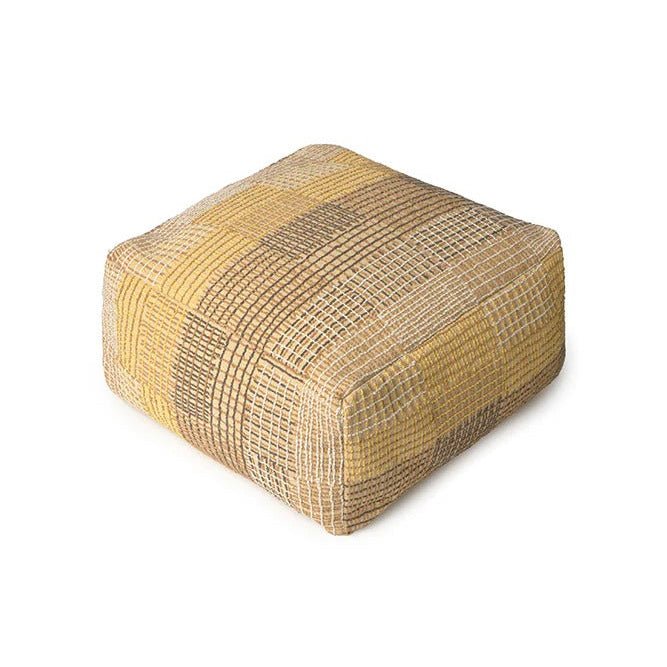 LORENA CANALS - Pouf City Réversible Ochre