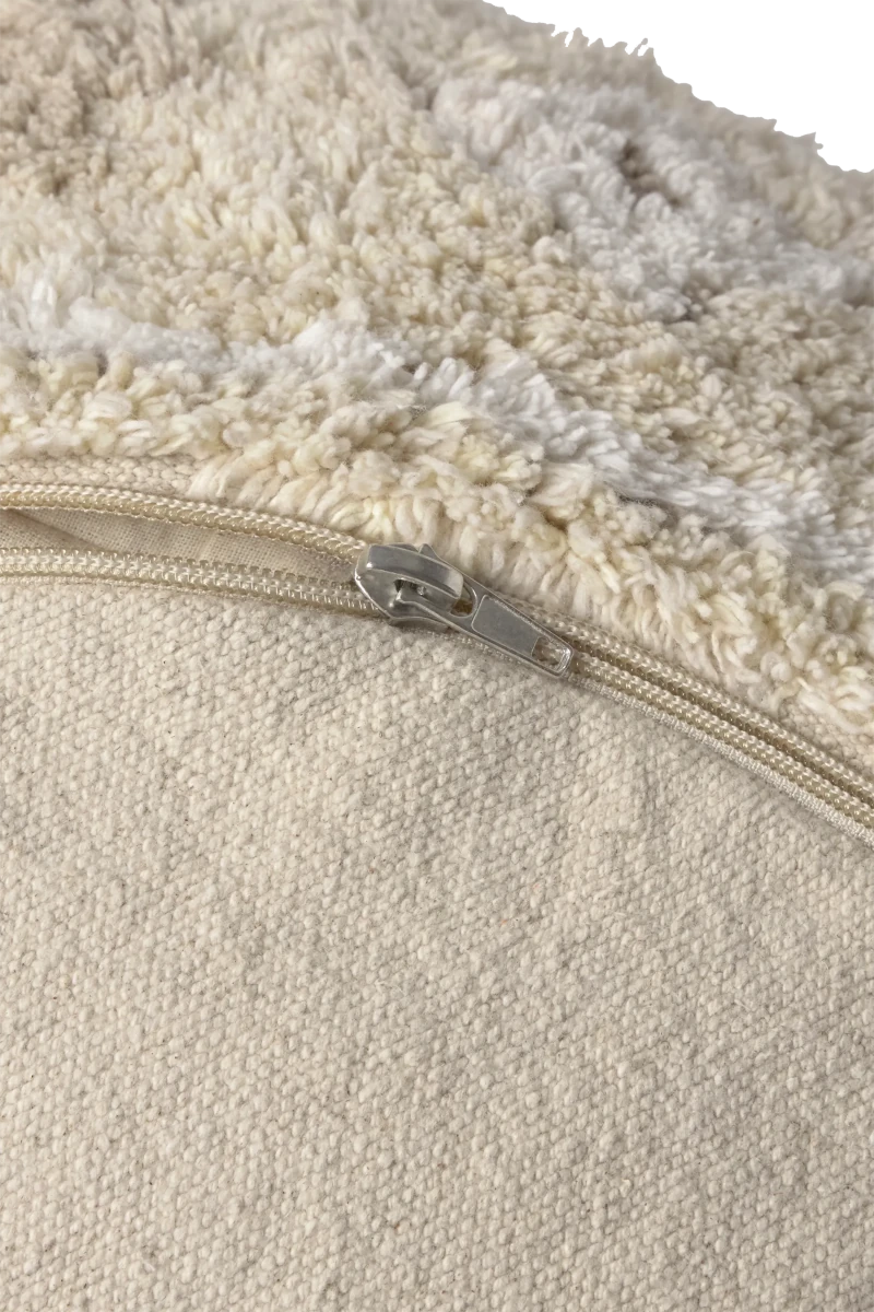 LORENA CANALS-Pouf Persan Naturel Ø 45 x 20 Cm