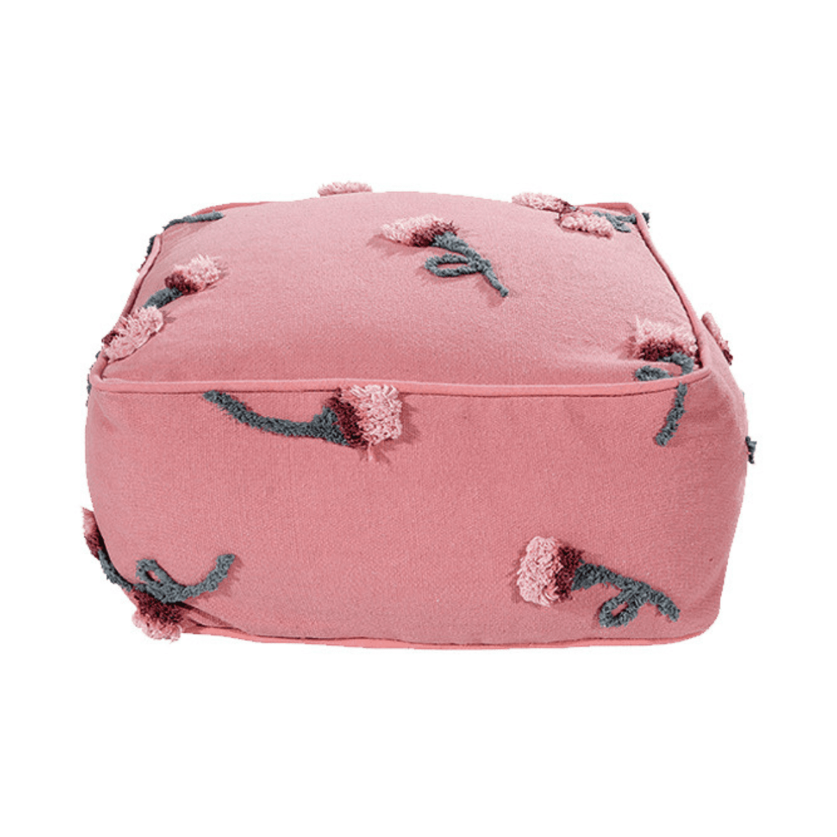 LORENA CANALS - Pouf Rose Cendrée Du Jardin Anglais