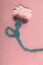 LORENA CANALS - Pouf Rose Cendrée Du Jardin Anglais