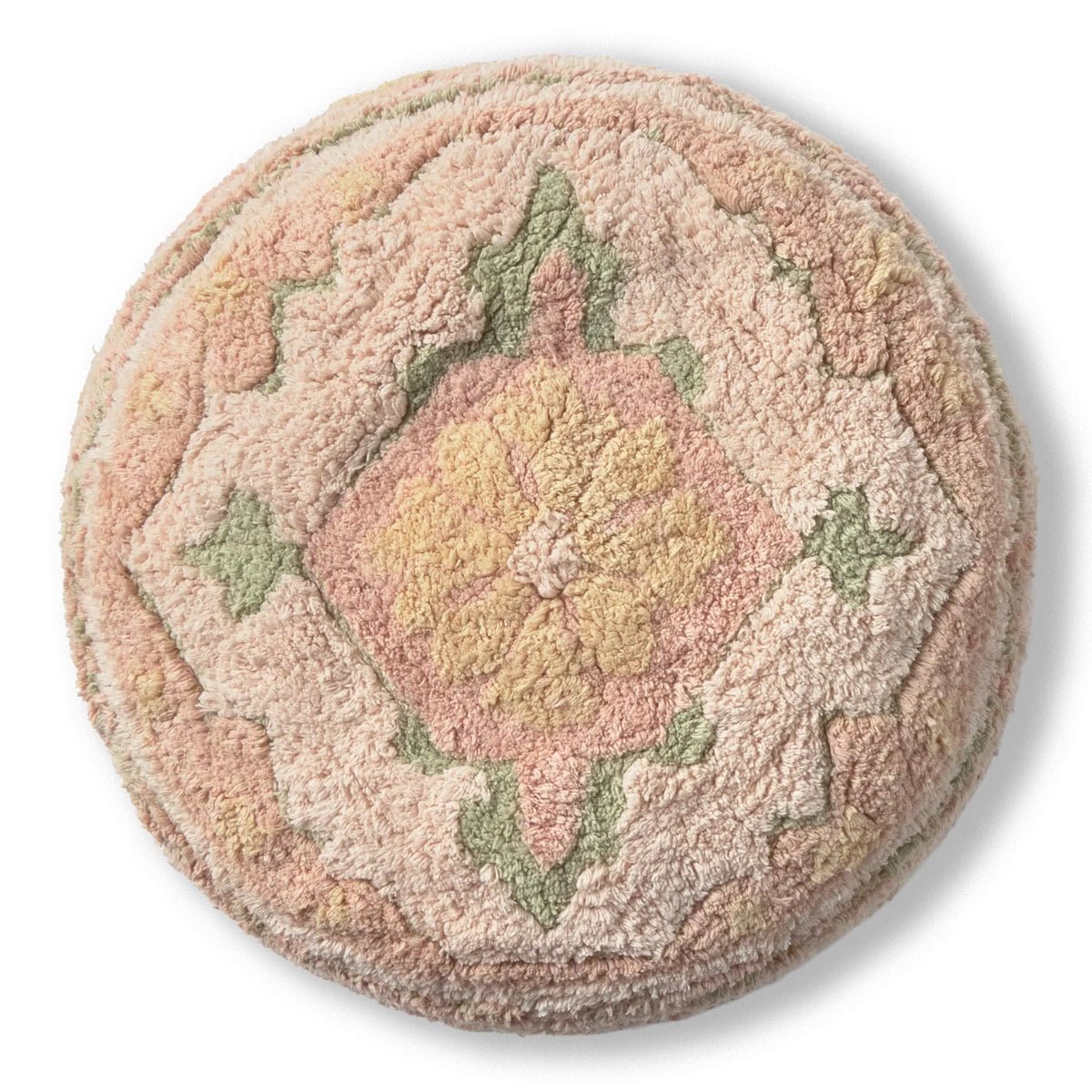 LORENA CANALS-Pouf Rose Persan Ø 45 x 20 Cm