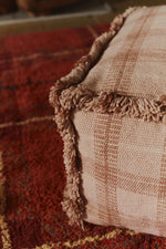 LORENA CANALS - Pouf Tissé Main - Rose