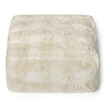 LORENA CANALS - Pouf Vichy Ivoire