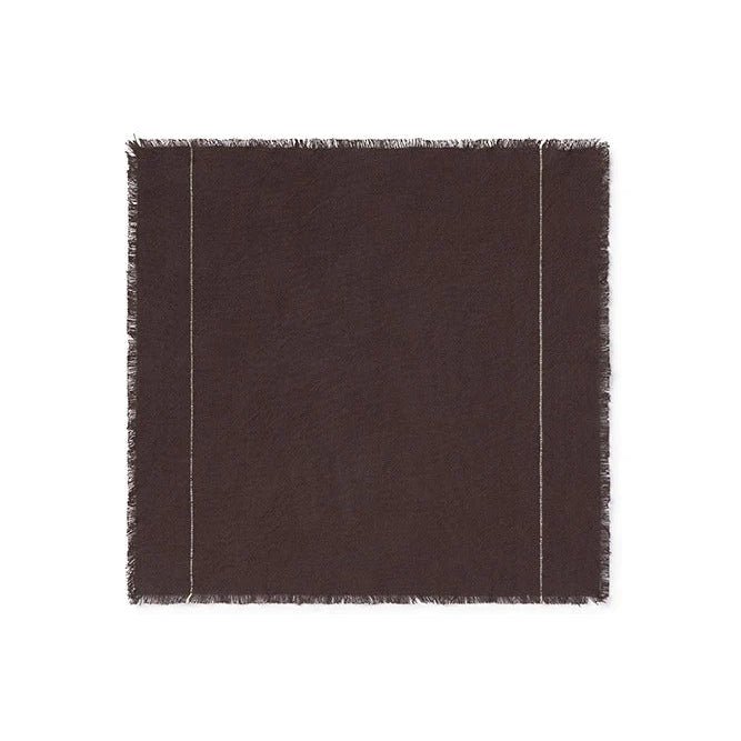 LORENA CANALS - Serviettes Handloom Café (set De 4)