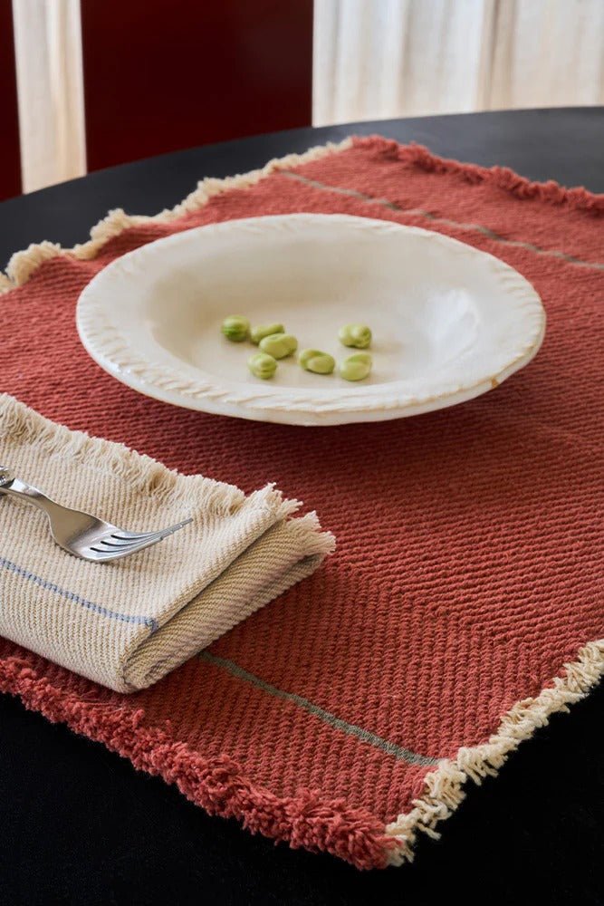 LORENA CANALS - Set De 2 Sets De Table Vertical New Terracota