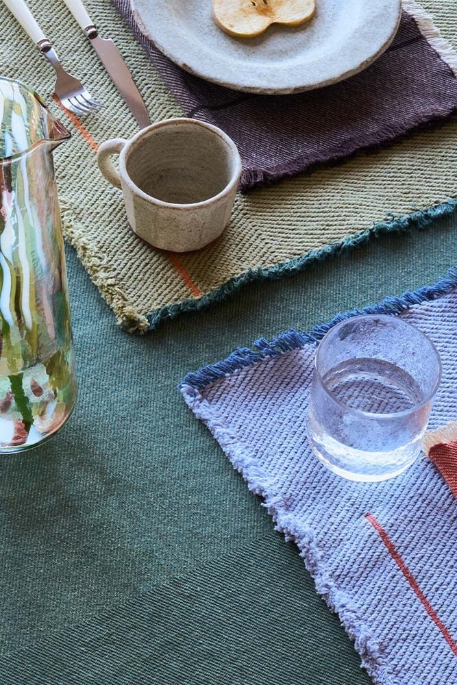 LORENA CANALS - Set De 4 Serviettes Vertical Coffebean