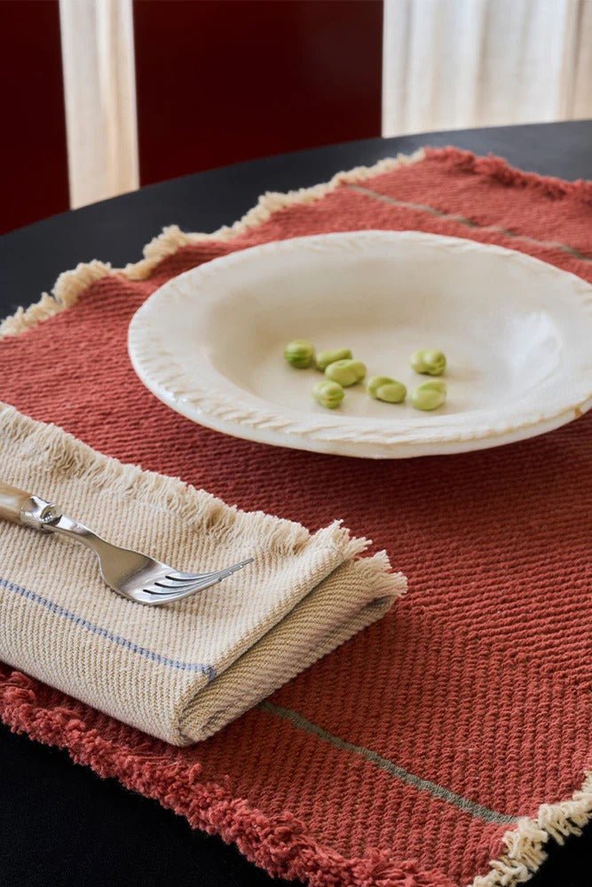 LORENA CANALS - Set De 4 Serviettes Vertical Natural