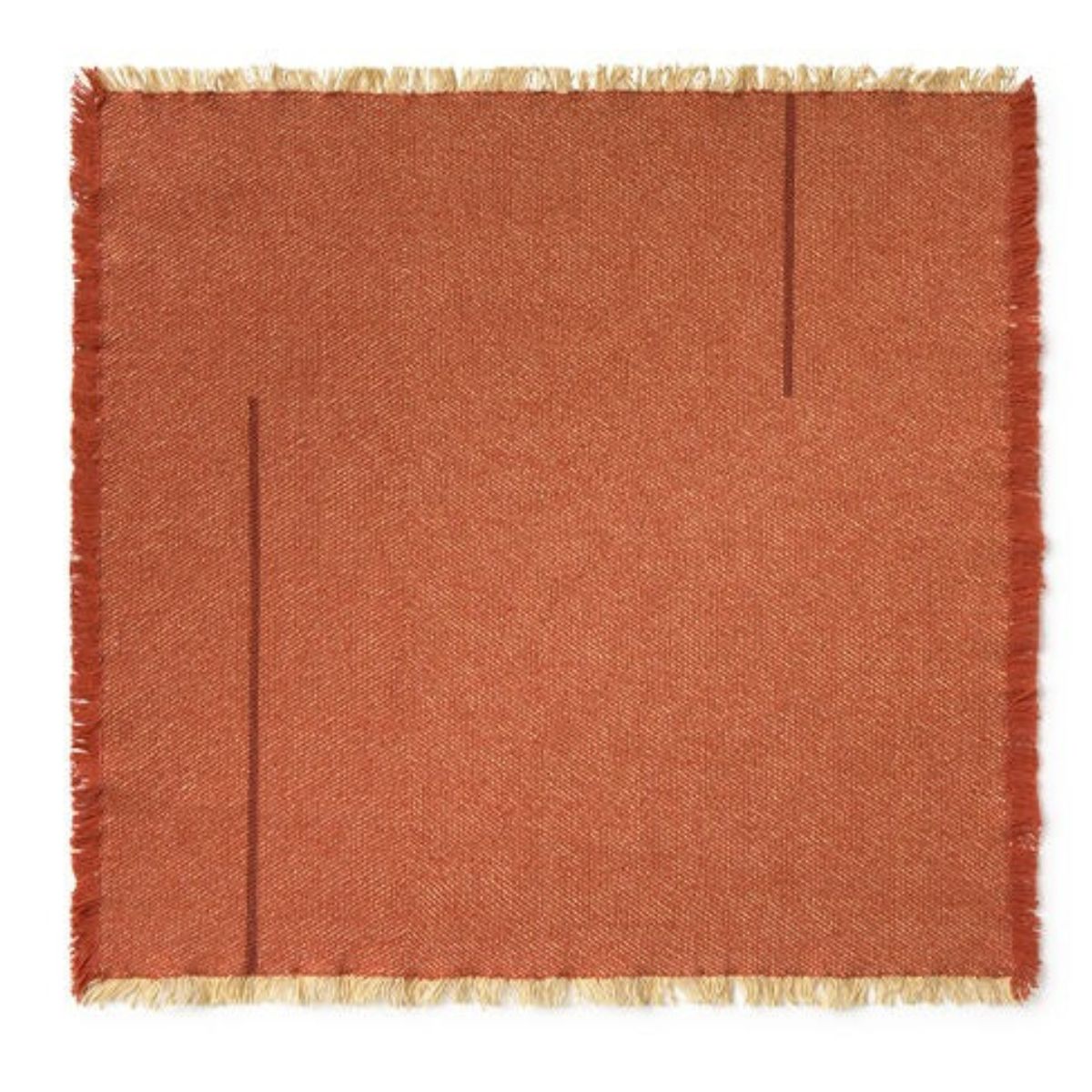 LORENA CANALS - Set De 4 Serviettes Vertical Terracota