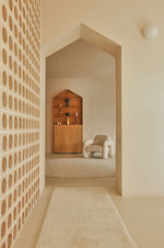 LORENA CANALS - Tapis À Laine Longue Naturel 80 X 250 Cm