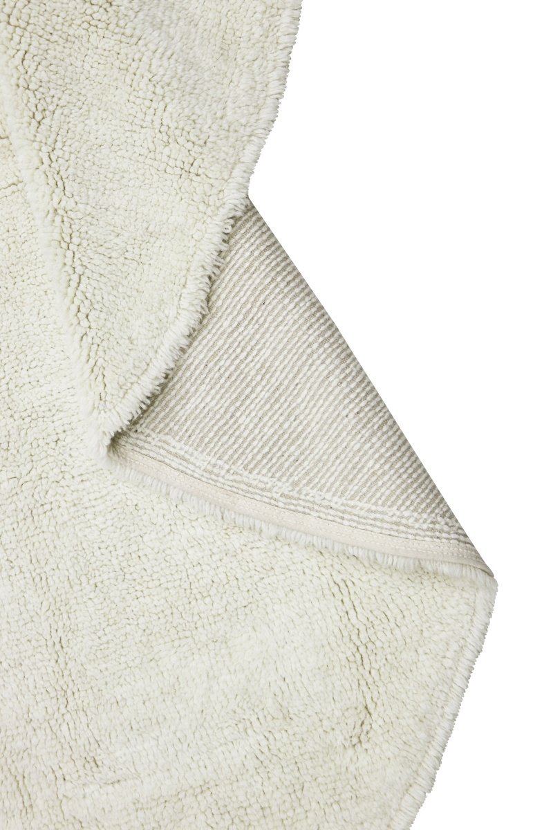 LORENA CANALS - Tapis À Laine Rond Naturel Ø 120 Cm