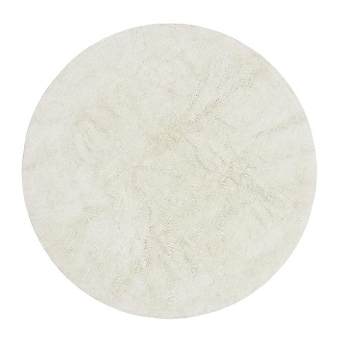 LORENA CANALS - Tapis À Laine Rond Naturel Ø 120 Cm