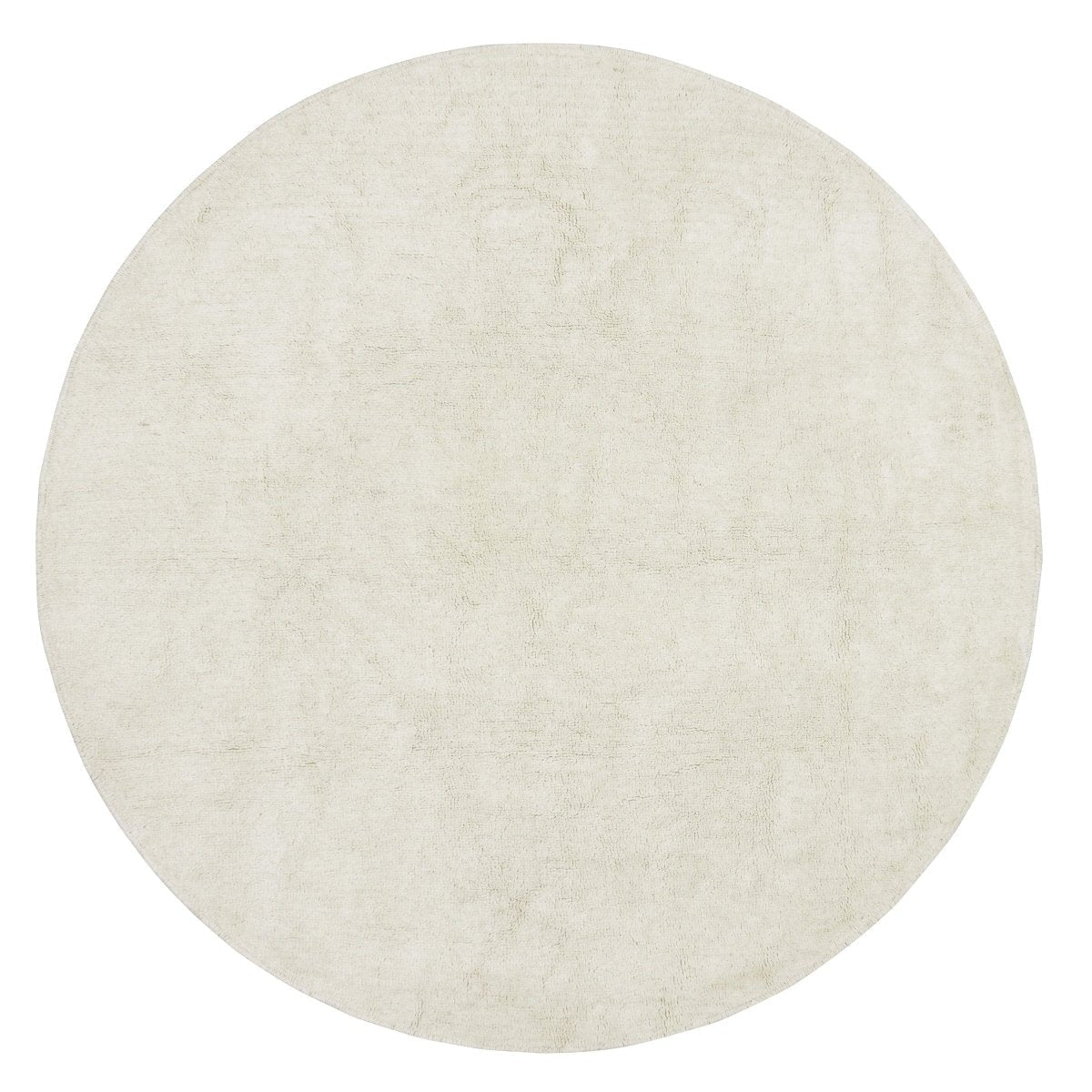 LORENA CANALS - Tapis À Laine Rond Naturel Ø 180 Cm