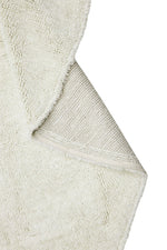 LORENA CANALS - Tapis À Laine Rond Naturel Ø 180 Cm