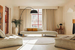 LORENA CANALS - Tapis À Laine Rond Naturel Ø 240 Cm