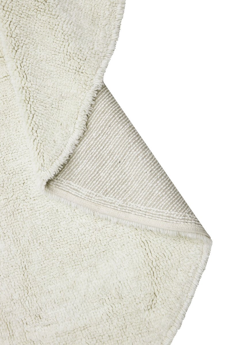 LORENA CANALS - Tapis À Laine Rond Naturel Ø 240 Cm