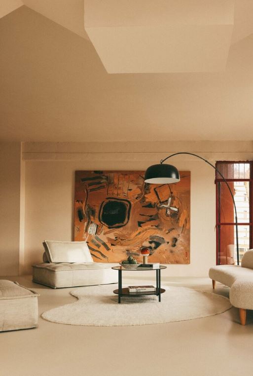 LORENA CANALS - Tapis À Laine Silhouette Naturel 150 X 200 Cm