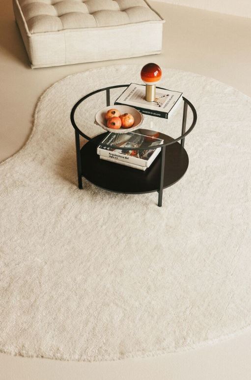 LORENA CANALS - Tapis À Laine Silhouette Naturel 150 X 200 Cm