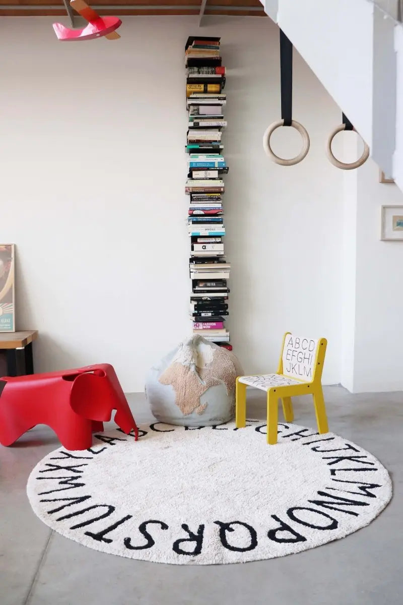 LORENA CANALS - Tapis Abc - Ecru Ø150 Cm