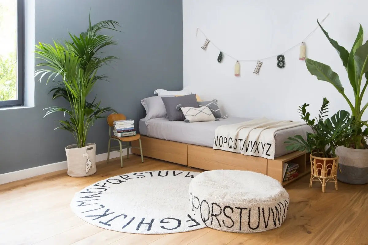 LORENA CANALS - Tapis Abc - Ecru Ø150 Cm