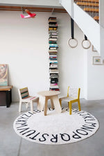 LORENA CANALS - Tapis Abc - Ecru Ø150 Cm