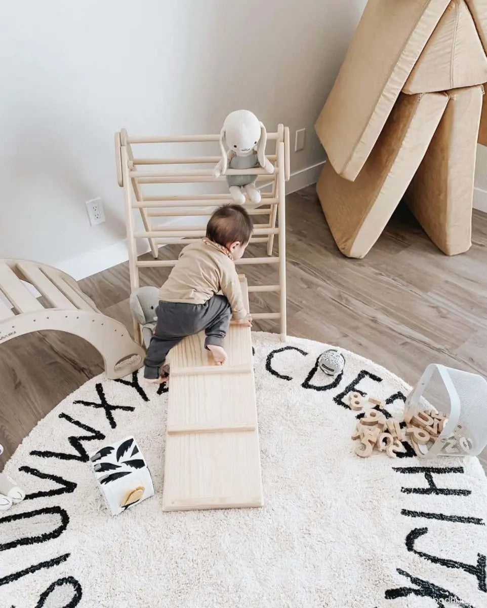 LORENA CANALS - Tapis Abc - Ecru Ø150 Cm