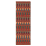 LORENA CANALS - Tapis De Couloir Handloom Intersecting Sienna 80 X 230 Cm