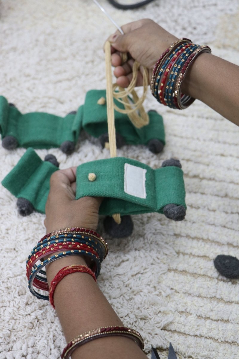 LORENA CANALS - Tapis De Jeu Lavable - Farm Fields 120 x 170 Cm