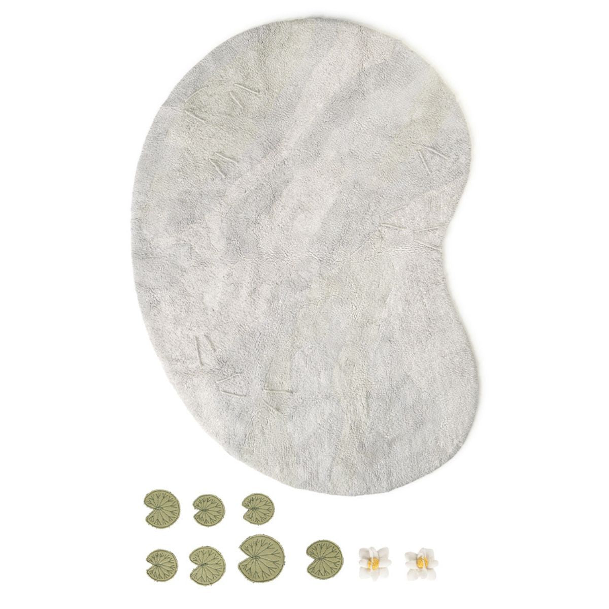 LORENA CANALS - Tapis De Jeu Lavable Lac Des Cygnes 130 x 170 Cm