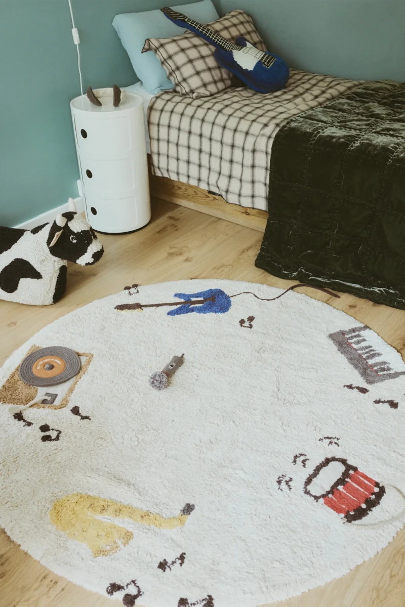 LORENA CANALS-Tapis De Jeu Lavable Music Ø 140 Cm