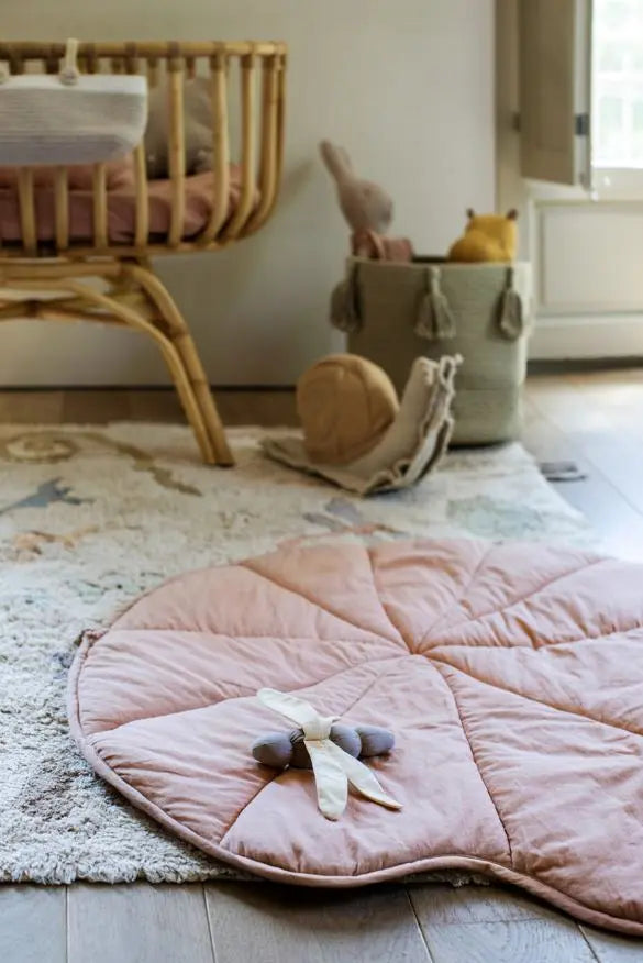 LORENA CANALS - Tapis De Jeu Water Lily Rose 95 X 95 Cm