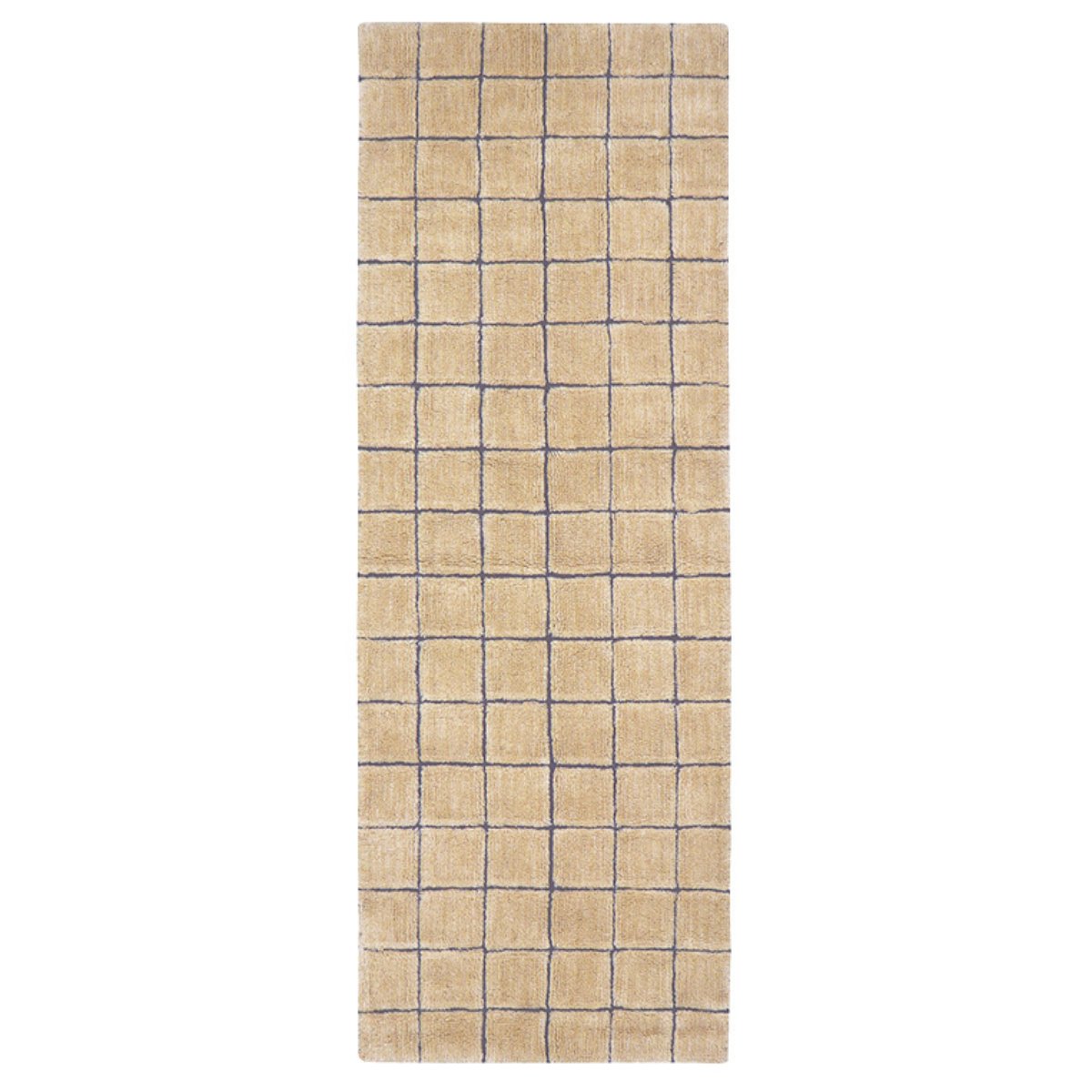 LORENA CANALS - Tapis De Passage En Laine Mosaic Ambre 80 X 230 Cm