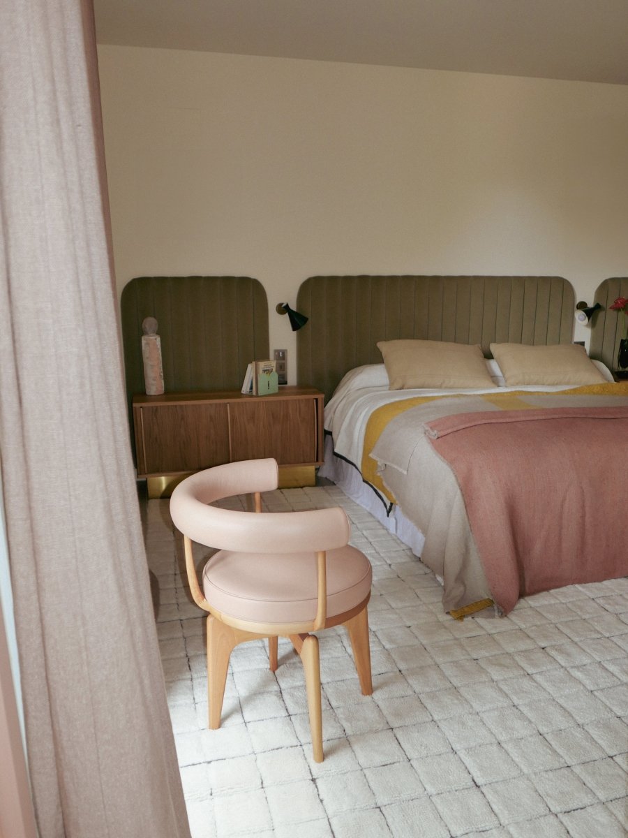 LORENA CANALS - Tapis De Passage En Laine Mosaic Naturel 80 X 230 Cm