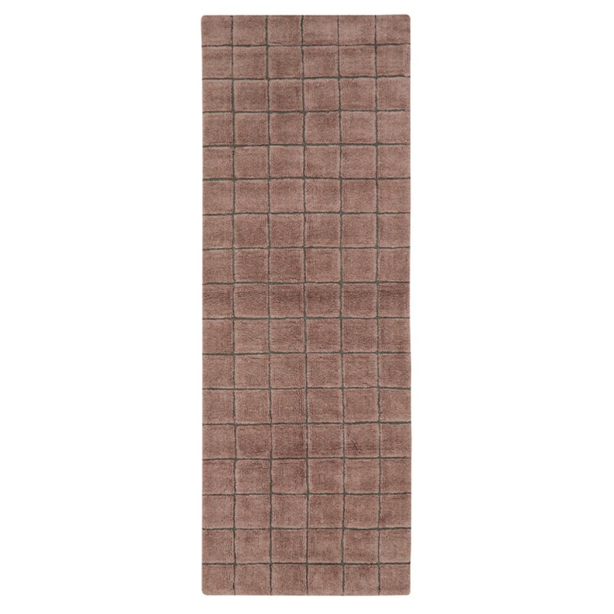LORENA CANALS - Tapis De Passage En Laine Mosaic Quartz 80 X 230 Cm