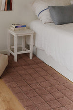 LORENA CANALS - Tapis De Passage En Laine Mosaic Quartz 80 X 230 Cm