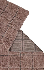 LORENA CANALS - Tapis De Passage En Laine Mosaic Quartz 80 X 230 Cm