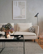 LORENA CANALS - Tapis en Laine Lavable Chia Noir 170 X 240 cm