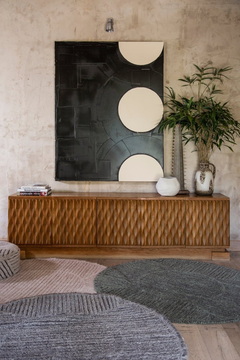 LORENA CANALS - Tapis En Laine Lavable Rose Thé