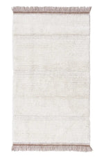 LORENA CANALS - Tapis en Laine Lavable Steppe Blanc - 5 Tailles Disponibles
