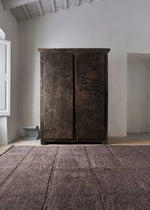 LORENA CANALS - Tapis En Laine Steppe - Mouton Marron 80 X 140 cm