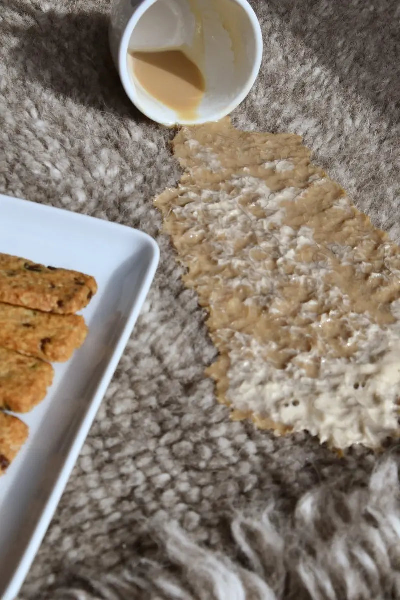 LORENA CANALS - Tapis En Laine Tundra - Blended Sheep Grey 80 X 140 cm