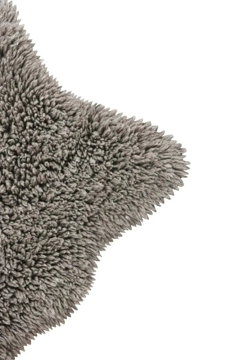 LORENA CANALS - Tapis En Laine Woolly - Sheep Grey 75 X 110 cm