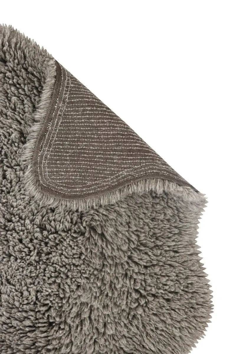 LORENA CANALS - Tapis En Laine Woolly - Sheep Grey 75 X 110 cm