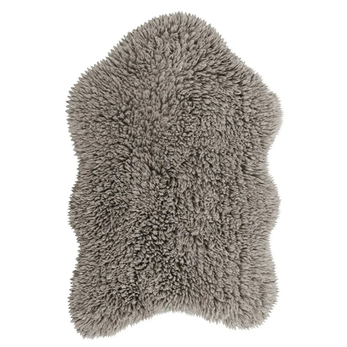 LORENA CANALS - Tapis En Laine Woolly - Sheep Grey 75 X 110 cm