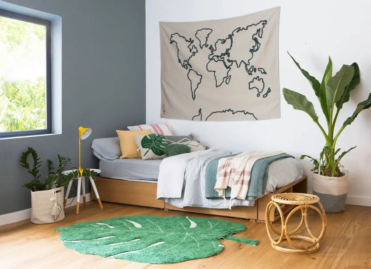 LORENA CANALS - Tapis Feuille de Monstera 120 X 180 cm