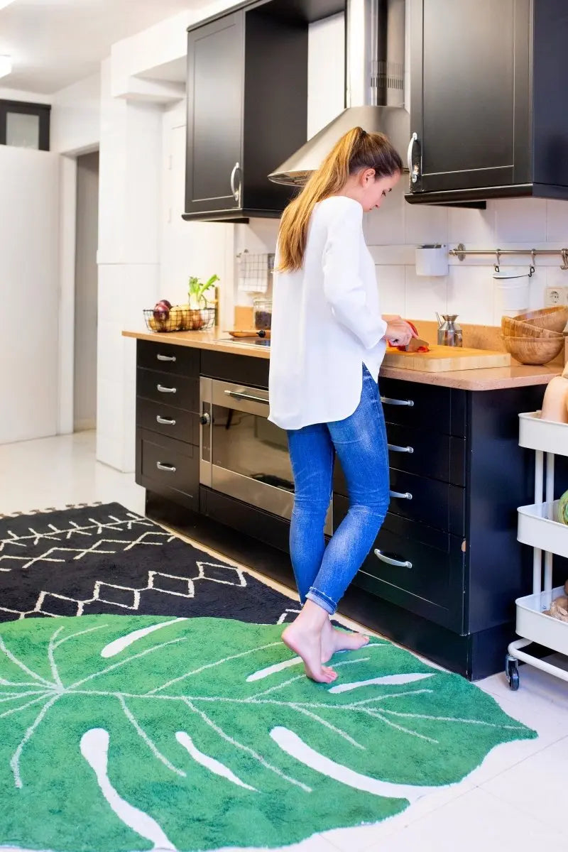 LORENA CANALS - Tapis Feuille de Monstera 120 X 180 cm