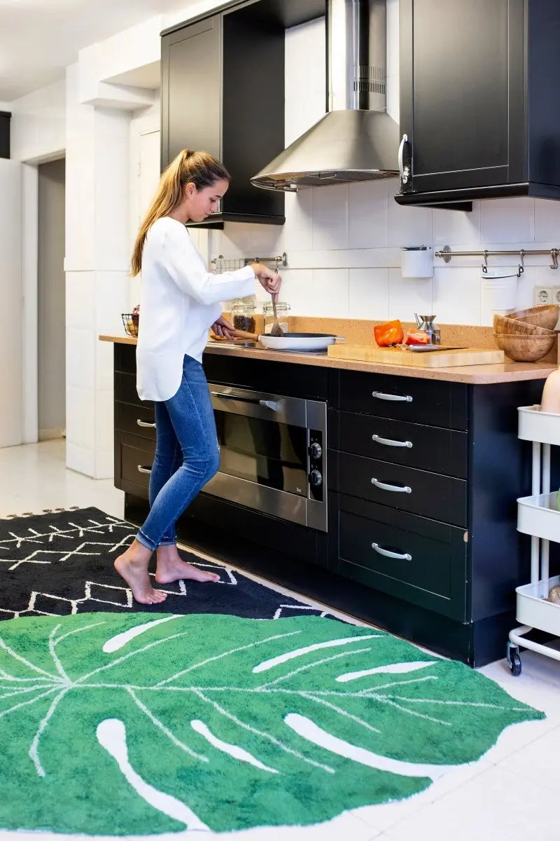 LORENA CANALS - Tapis Feuille de Monstera 120 X 180 cm