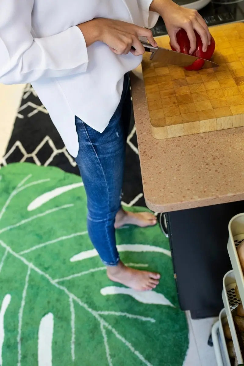 LORENA CANALS - Tapis Feuille de Monstera 120 X 180 cm - Les Petits